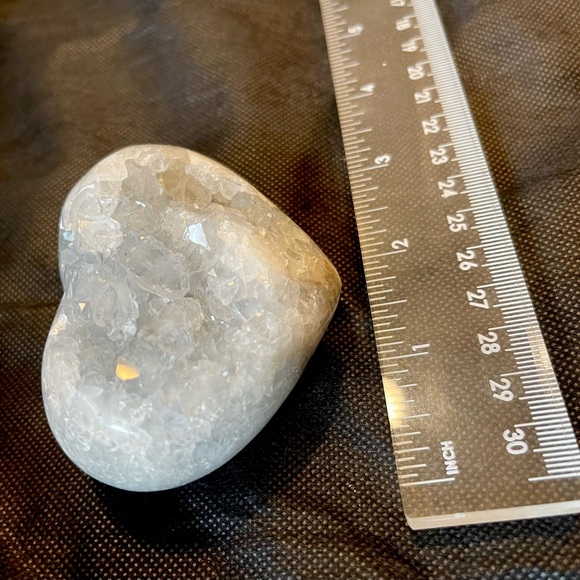 Celestine heart light blue - Picture 3 of 11